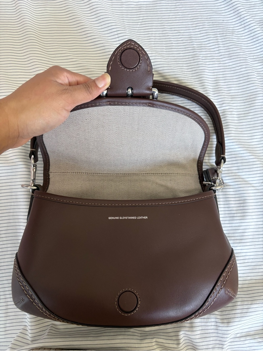 Coach Soho Flap in Maple - Picture 10 of 14